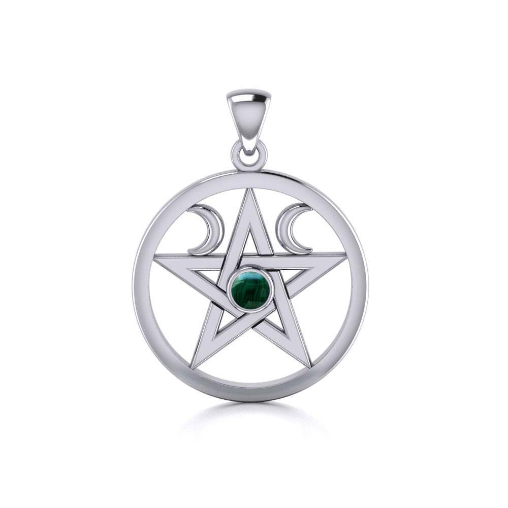 Silver The Star Pendant TP1283 - Jewelry