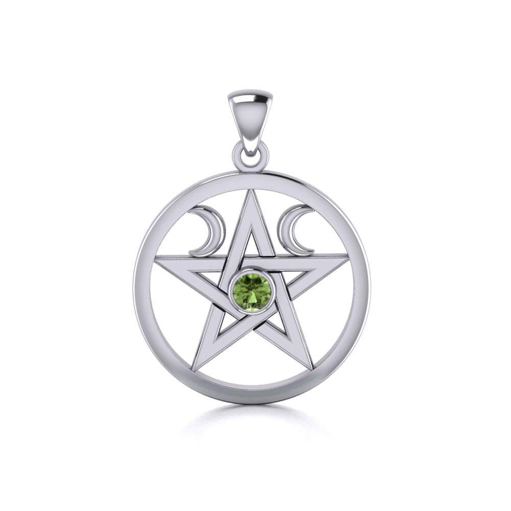 Silver The Star Pendant TP1283 - Jewelry