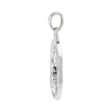 Phoenix Sterling Silver Pendant with Inlay Stone TP2819