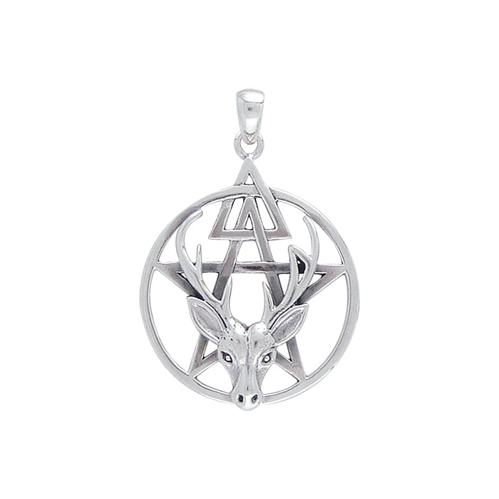 Deer Stag Silver Pentacle TP3125
