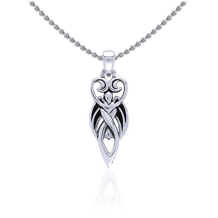 Winged Goddess Pendant TP3149 - Jewelry