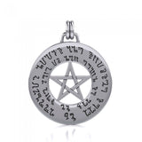 Silver Pentagram Pentacle Pendant TP3291