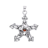 Silver Pentagram Pentacle Pendant - Magicksymbols