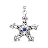 Silver Pentagram Pentacle Pendant - Magicksymbols