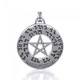 Silver Pentagram Pentacle Pendant TP3305