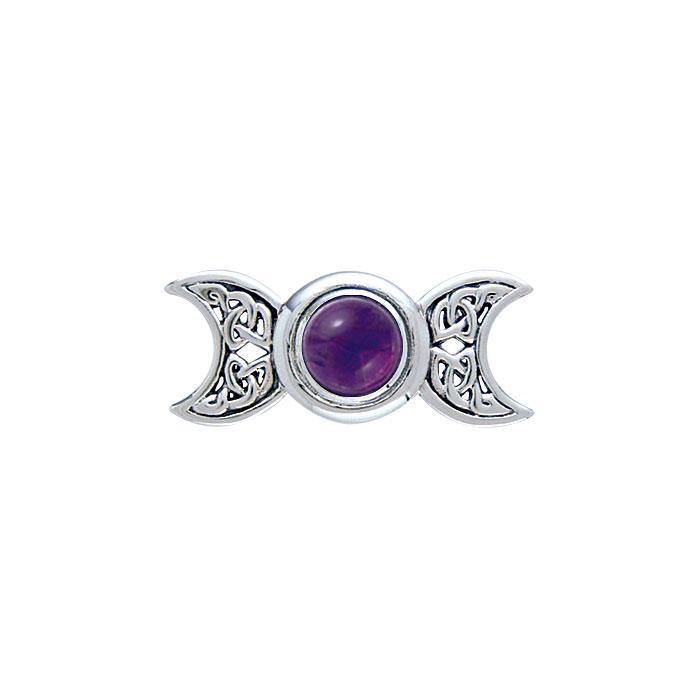 Blue Moon Silver Pendant - Magicksymbols