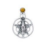 Silver Pentagram Pentacle Pendant - Magicksymbols