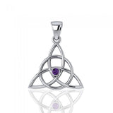 Triquetra’s Symbolic Message ~ Sterling Silver Pendant TP3380