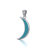 Crescent Moon Sterling Silver – A Glimpse of a New Beginning Pendant TP614