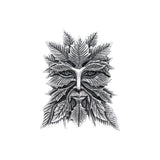 Jessica Galbreth Green Man Silver Pendant TPD002 - Jewelry