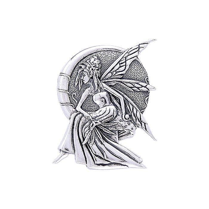 Child of the Moon fairy Pendant TPD031 - Jewelry
