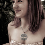 Continuously Inspiring - The Ethereal Symbol of the Theban Tree of Life Sterling Silver Pendant by Mickie Mueller TPD1043