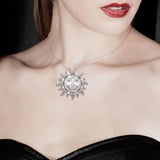The Mid Winter Sun Sterling Silver Pendant TPD1269 - Jewelry