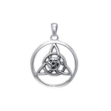 Celtic Trinity Pentacle Sterling Silver Pendant TPD133