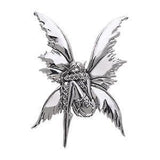 Amy Brown Bashful Fairy Sterling Silver Pendant TPD161