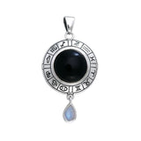Wheel of the Year Silver Pendant TPD233 - Jewelry