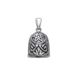 Celtic Knotwork Pentacle Bell Pendant TPD258