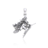 Sexy Witch Silver Pendant TPD2926 - Jewelry