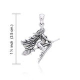 Sexy Witch Silver Pendant TPD2926 - Jewelry