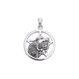 Badger Pentagram Pendant