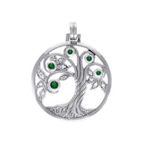 Majestic Symbolism ~ Tree of Life Sterling Silver Pendant TPD3876