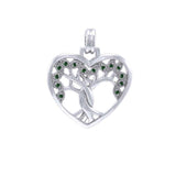 Tree of Life Pendant with Gems TPD3881