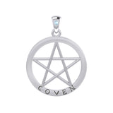 Coven Pentagram Silver Pendant TPD4506