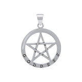 Goddess Pentagram Pendants