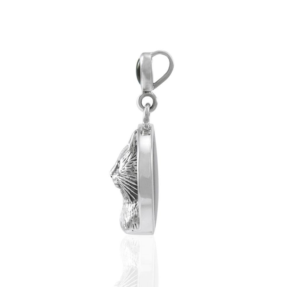 Cat Familiar Power Sterling Silver Pendant TPD4767 - Jewelry