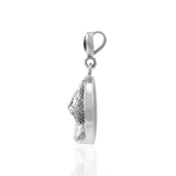 Cat Familiar Power Sterling Silver Pendant TPD4767 - Jewelry