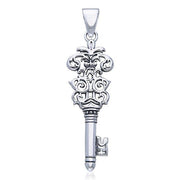 Brigid Ashwood Key of Knowledge Celtic Sterling Silver Pendant TPD487