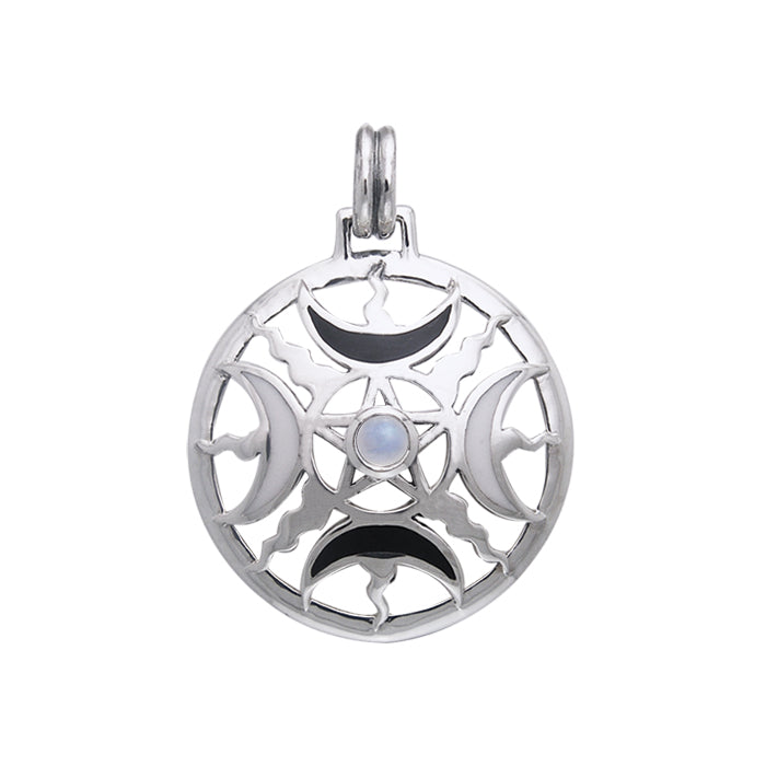 Magick Moon Silver Pendant TPD536
