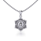 Svadhisthana Sacral Chakra Sterling Silver Pendant TPD5624 - Jewelry