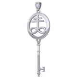 The Soul Spiritual Enchantment Key Silver Pendant TPD5681