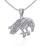 Mythical Raven Silver Jewelry Pendant TPD5715 - Jewelry