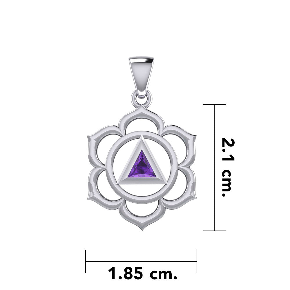 Chakra Recovery Pendant with Gemstone TPD5838