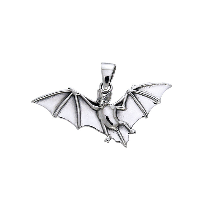 Silver Bat Pendant TPD978
