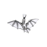 Silver Bat Pendant TPD978