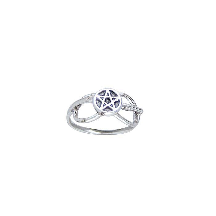 Silver The Star Ring TR3807 - Jewelry