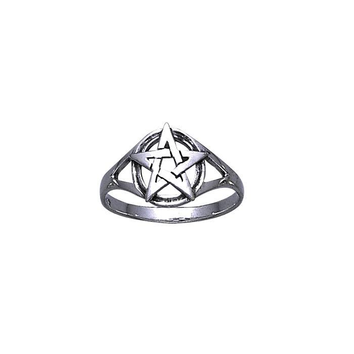 Silver The Star Ring TR732 - Jewelry