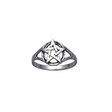 Silver The Star Ring TR732 - Jewelry