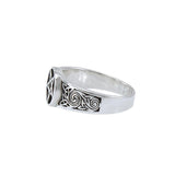 Pentacle with Celtic Silver Ring TR927 - Jewelry