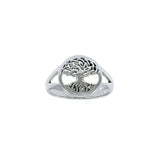 Get the look of extraordinary ~ Tree of Life Sterling Silver Ring TRI1276