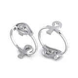 Ankh and Eye of Horus Sterling Silver Double Sided Ring TRI1680 - Jewelry