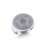 Highest Sigil Silver Ring TRI1893