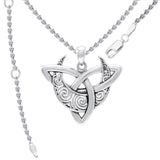 Brigid Ashwood Trinity Moon Sterling Silver Pendant TPD3993