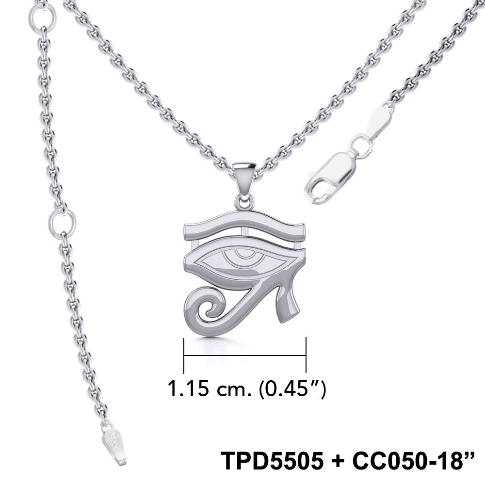 Beyond the symbolism of the Eye of Horus Silver Pendant TPD5505