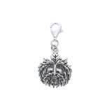 Green Man Silver Charm TWC021