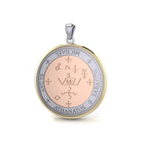 Sigil of the Archangel Michael Three Tone Pendant OPD2818 - Jewelry