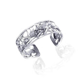 Awakened by the Outcry of the Feared Wolf Cuff Bracelet TBG290